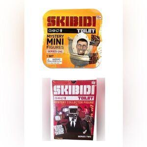 Skibidi Toilet Mystery Mini Figure & Mystery Collectible Figure (Bundle)